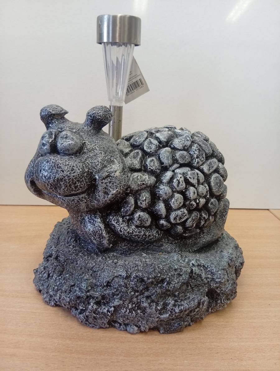 Dārza lampiņa - Gliemezītis mājiņā, lampiņa āriņā