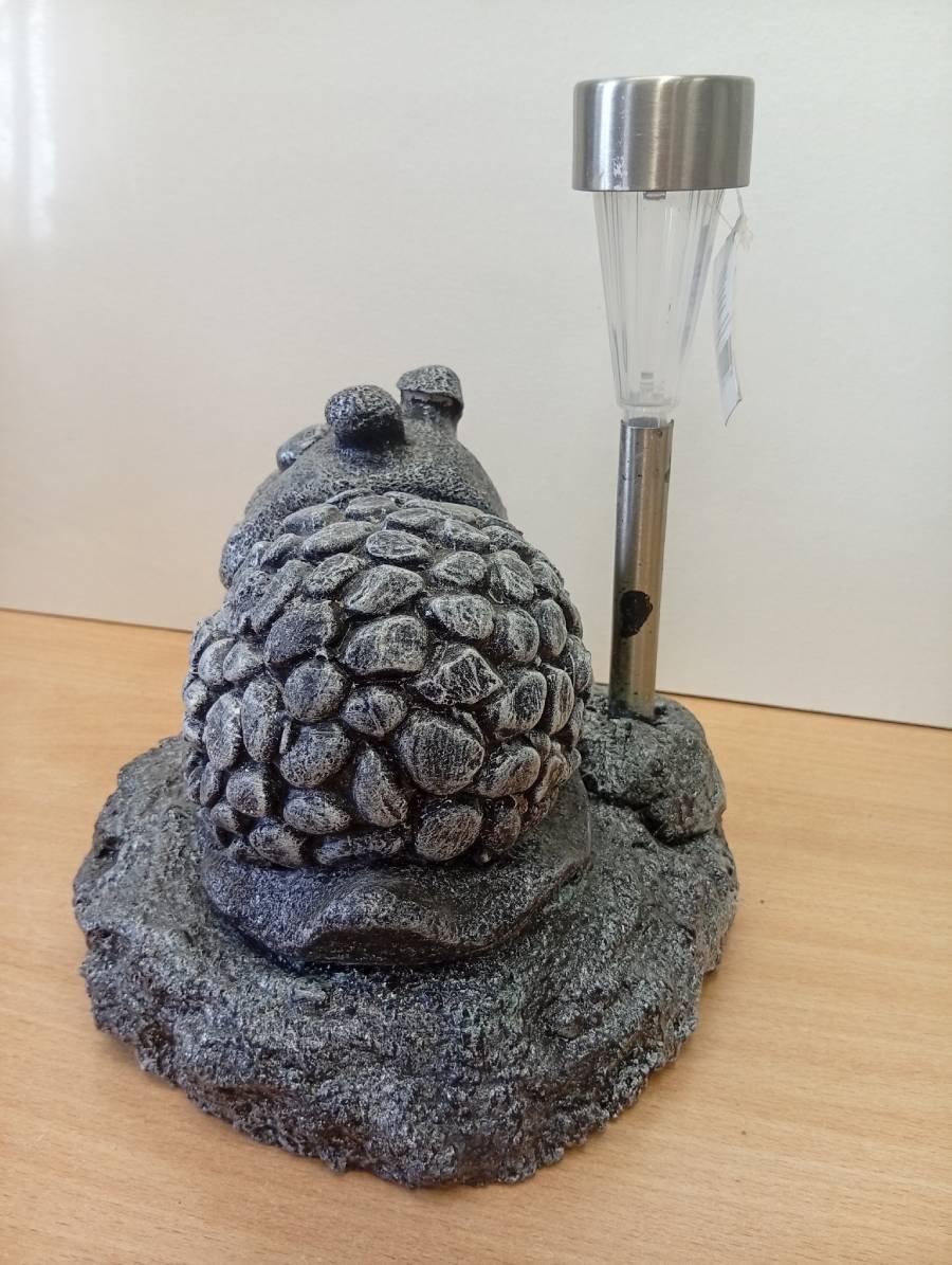 Dārza lampiņa - Gliemezītis mājiņā, lampiņa āriņā - Image 3