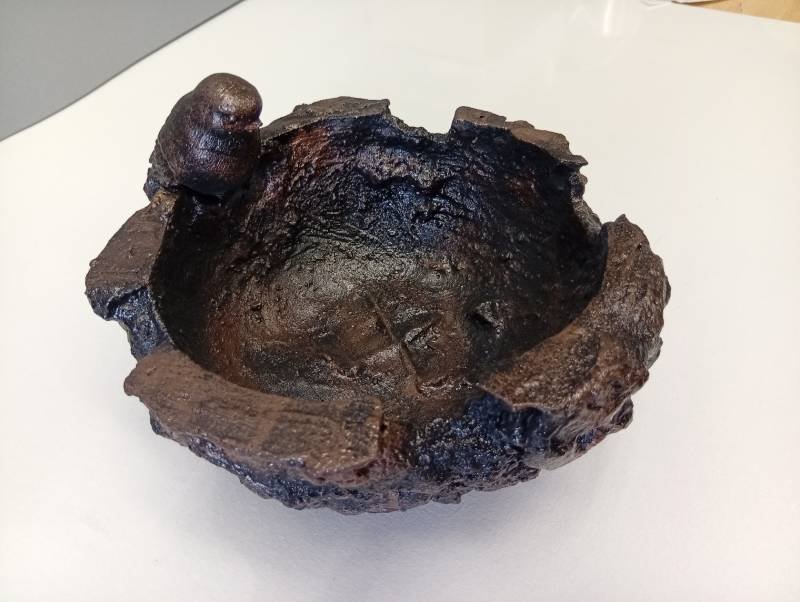 Putnu dzirdītava bronzas Zīlīte - Image 3