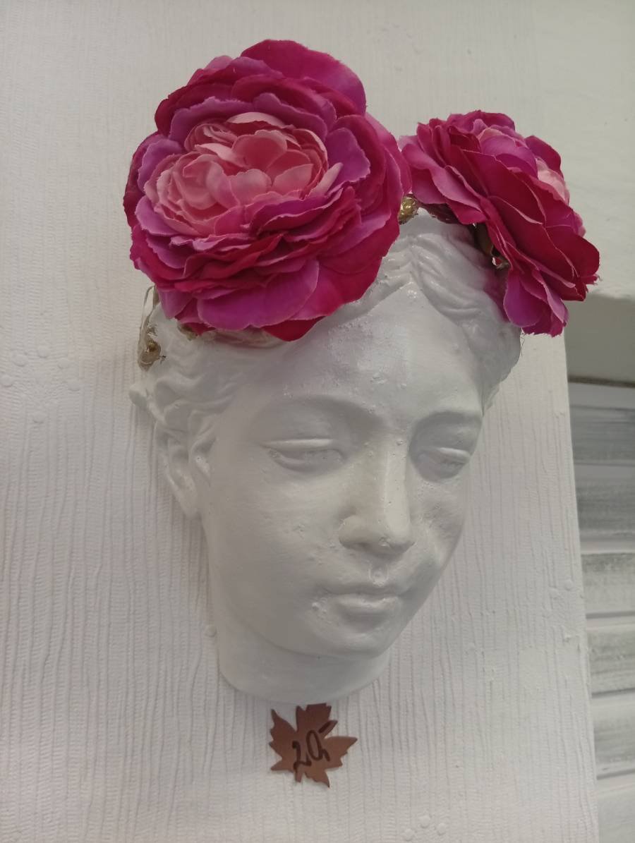 Sienas dekors vāze - šķīsti baltā Dieviete - Image 2