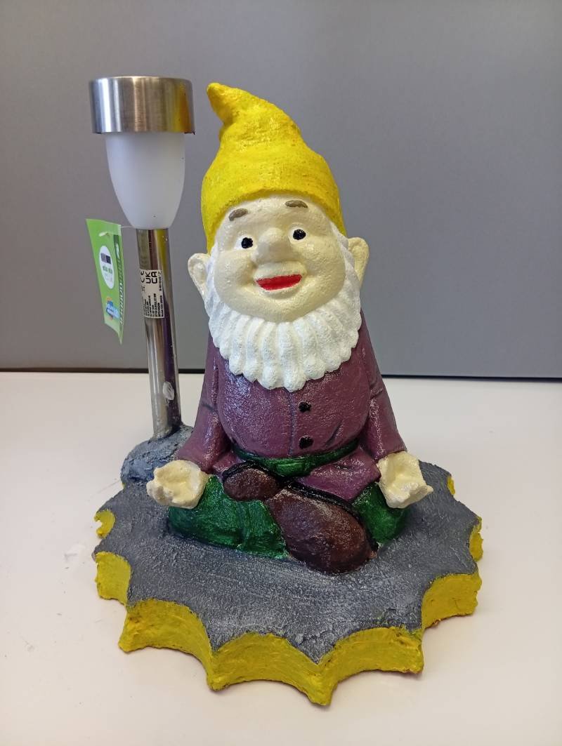 Smaidīgais Rūķis ar lampiņu